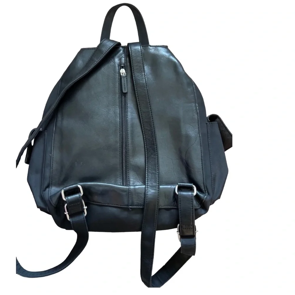 Fossil Vintage Leather Backpack Unisex Shoulder Bag